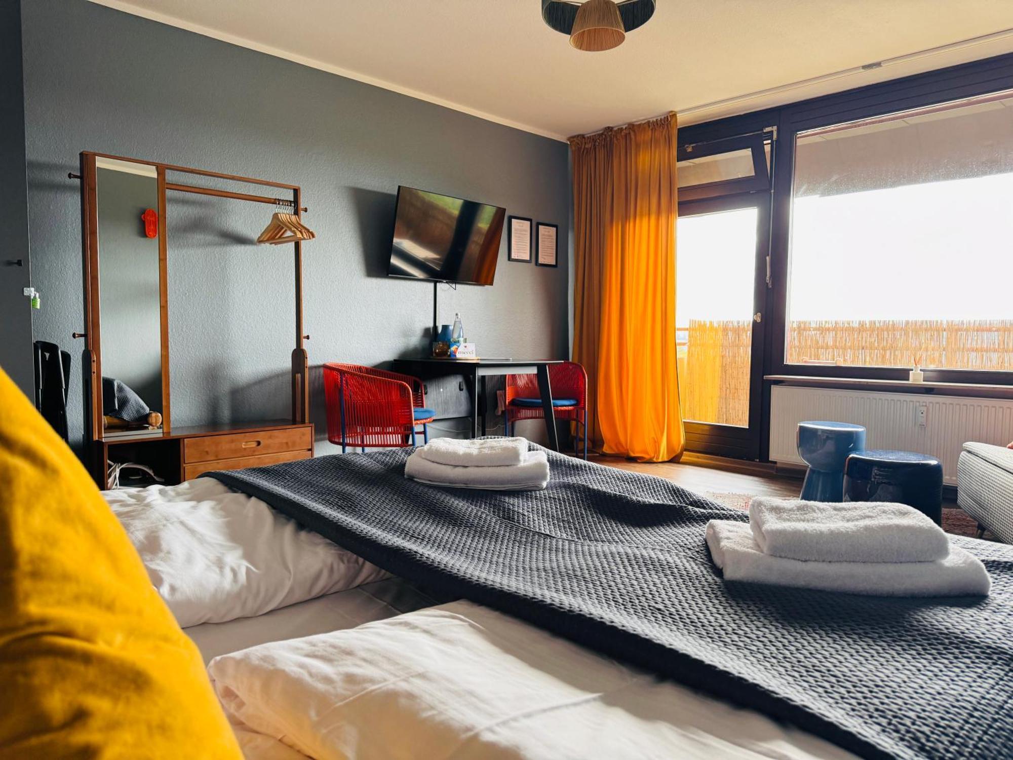 Klassen Stay - Design Studio In 11 Etage - Tolle Aussicht - Sauna, Pool - Netflix Lahnstein Exterior photo